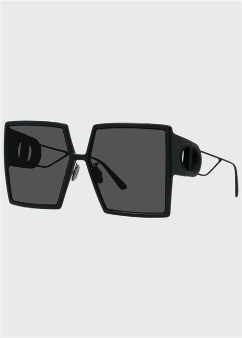 dior oversized square injection plastic sunglasses